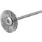 Miniaturní kul.kartáč ocel.drát vlnitý 19x0,1mm Lessmann