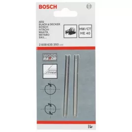 Nůž pro hoblíky, 82mm ostrý, rovný, HM /2ks/ Bosch 2608635350