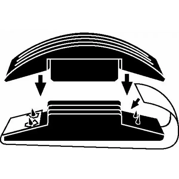 Brusný špalík - 70 x 130 mm, Bosch 2 607 000 635