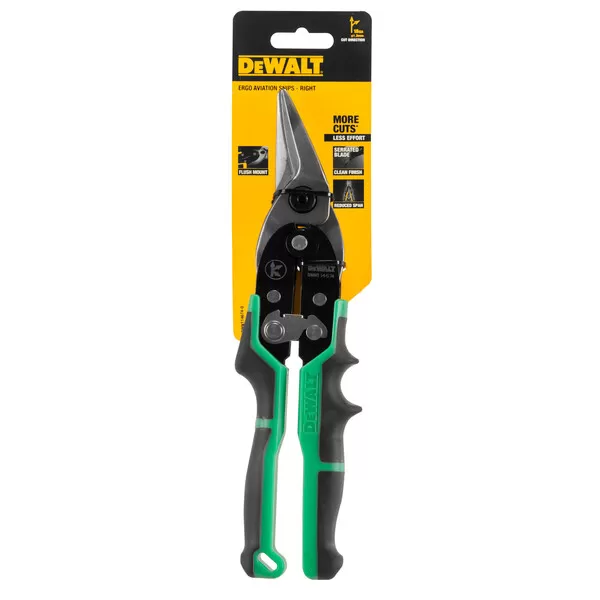 Nůžky na plech DeWalt DWHT14674-0 ERGO AVIATION - Pravé