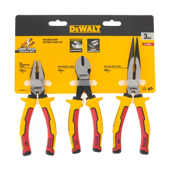 Sada izolovaných kleští DeWALT DWHT82811-0