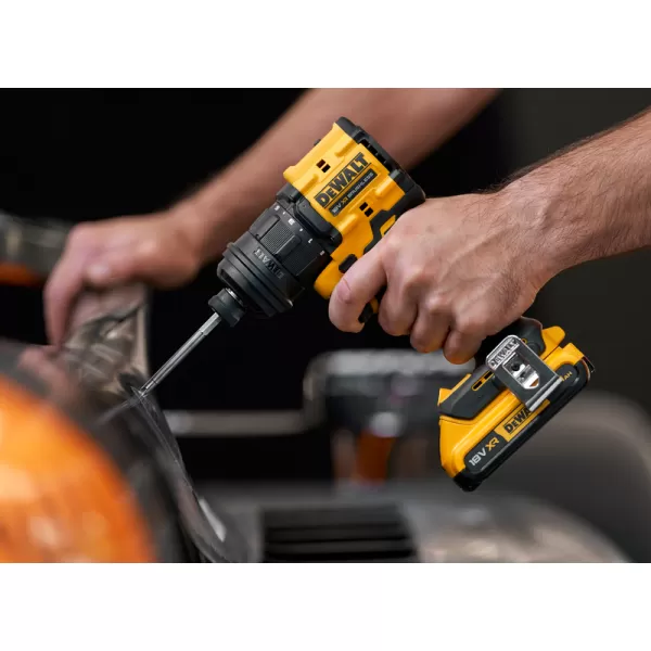 Aku vrtačka DeWalt DCD803P2T vícehlavá, 18V, 2x5,0Ah