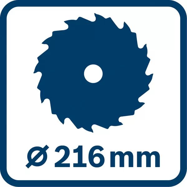 Pila pokosová Bosch GCM 305-216 S Professional, + kotouč