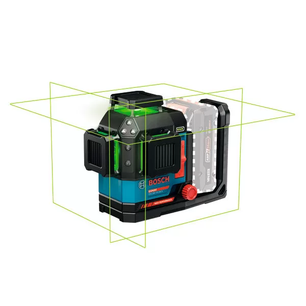 Křížový laser Bosch EXLL18V-120-33CG EXPERT, L-Boxx