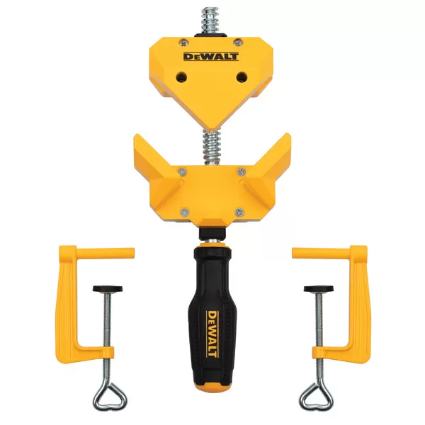 Rohová svorka DeWALT DWHT83853-0 se stolovými svorkami