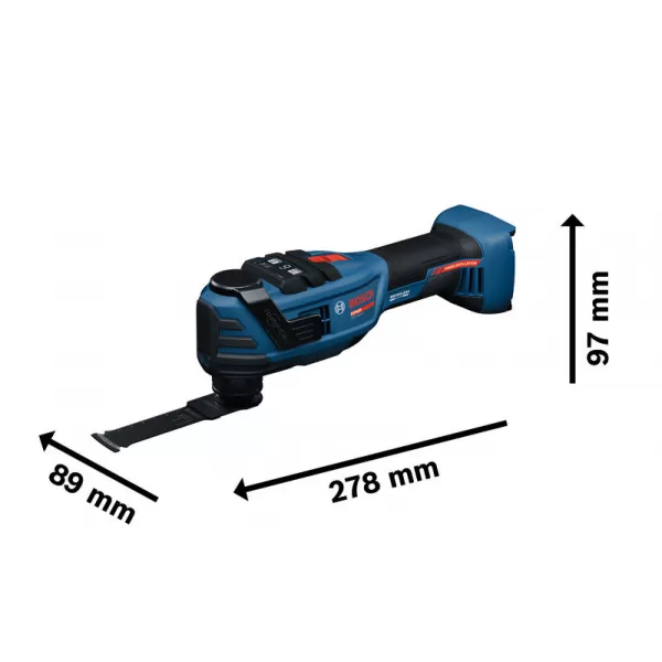 Aku oscilační nářadí Multi-Cutter Bosch EXOP18V-40 EXPERT solo