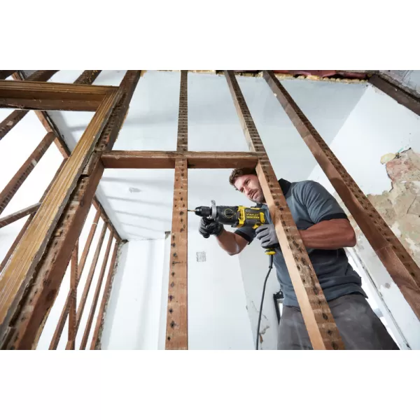 Příklepová dvourychlostní vrtačka Stanley FATMAX® FMEH1100K 1100 W