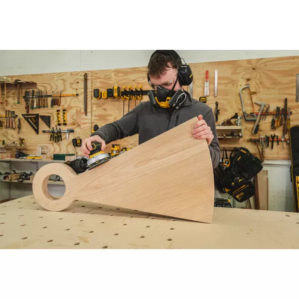 Aku excentrická bruska DeWALT DCW211N, 125 mm, bez akumulátorů