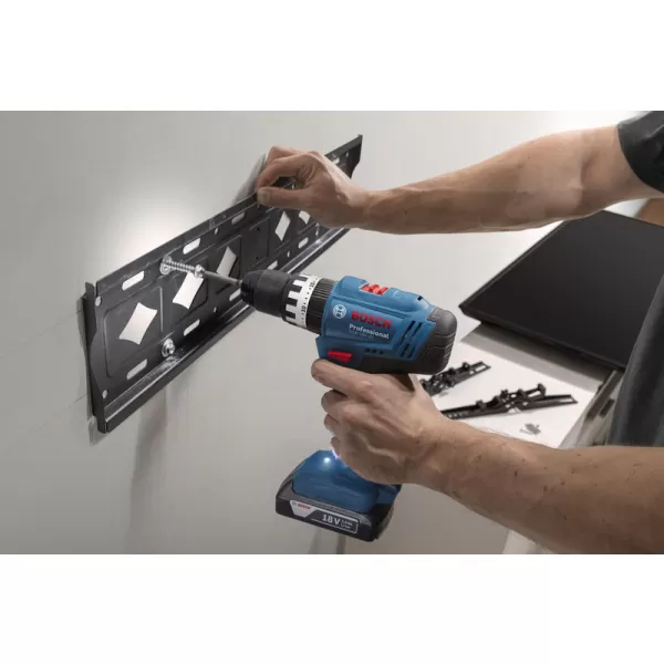 Aku vrtačka s příklepem Bosch GSB 18V-25 Professional, 1 x aku 2,0Ah