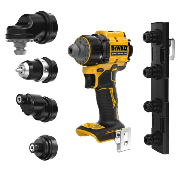 Aku vrtačka DeWalt DCD803P2T vícehlavá, 18V, 2x5,0Ah