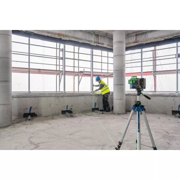 Křížový laser Bosch EXLL18V-120-33CG EXPERT, 1 x aku 4,0Ah, L-Boxx