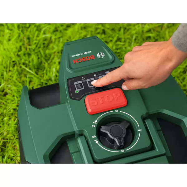 Robotická sekačka na trávu Bosch VISIMOW 18V-100, 06018E1001, solo