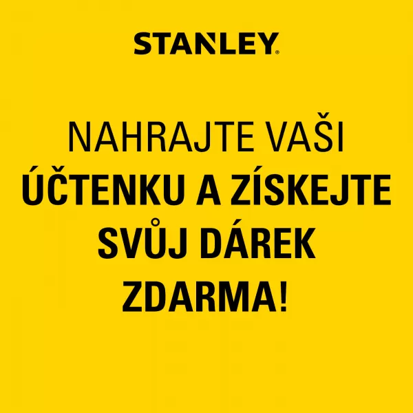 Akumulátor STANLEY - dárek zdarma po registraci u výrobce