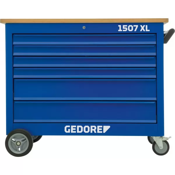 Pojizdny pracovni stul 1507XL, 7 zásuvek 1250x550x985mm GEDORE