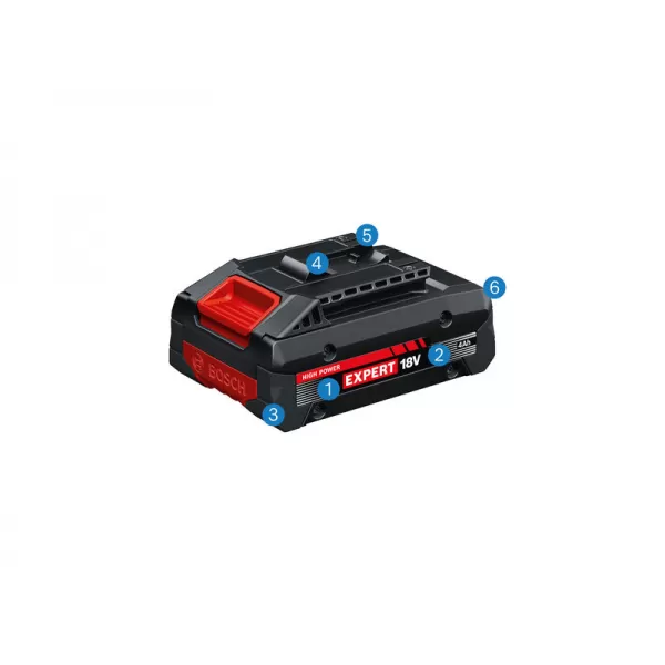 Akumulátor Bosch 2x EXBA 18V-40 EXPERT