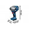 Aku rázový utahovák Bosch GDS 18V-780 (solo) Professional 06019P4003