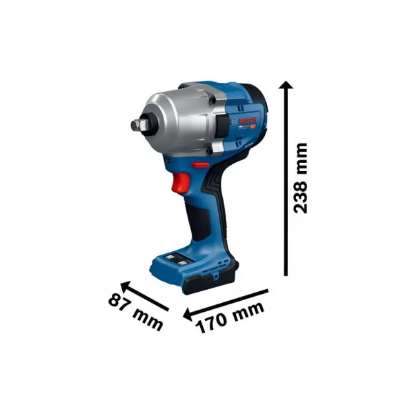 Aku rázový utahovák Bosch GDS 18V-780 (solo) Professional 06019P4000