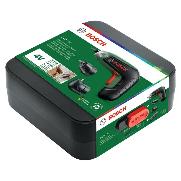 Aku šroubovák Bosch IXO 8, úhlové nástavce