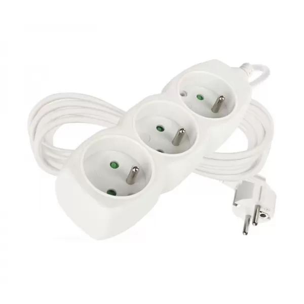 Kabel prodlužovací 3 zásuvky 7m EMOS P0317,  PVC, 230V 1 mm2