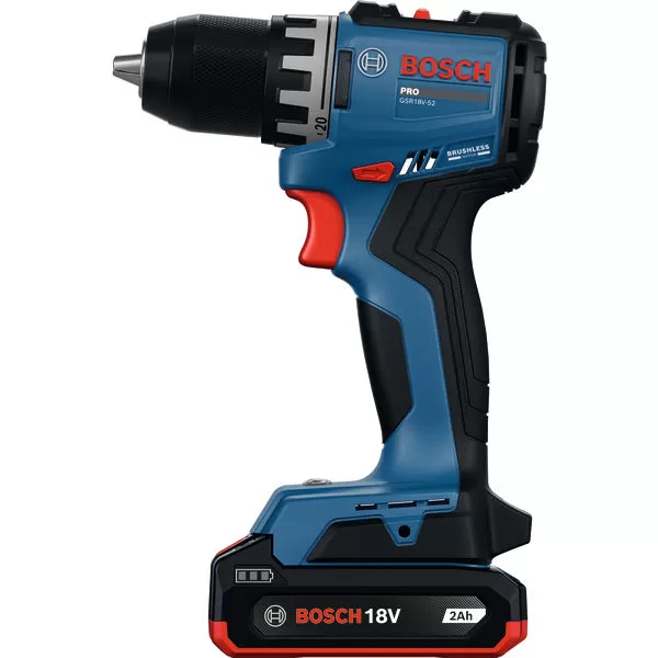 Aku vrtačka Bosch GSR 18V-52 Professional, 2x2,0Ah, L-Case 06019S0025