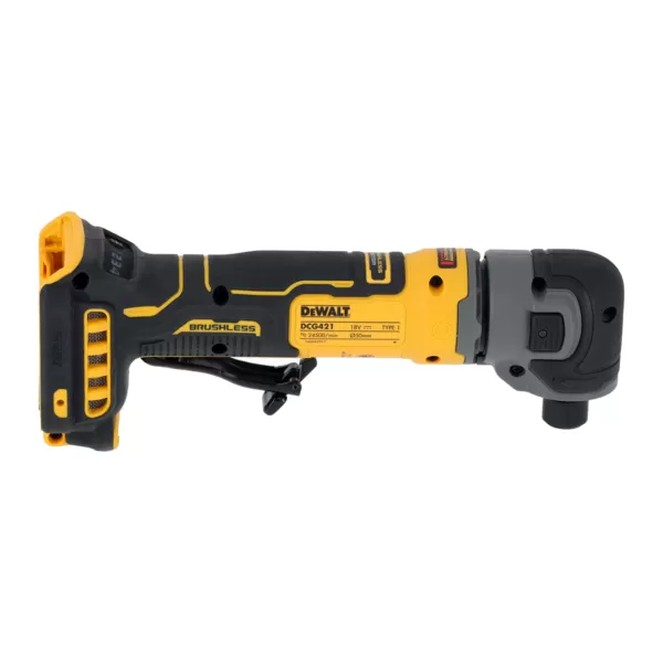 Bruska pravoúhlá aku Dewalt DCG421N