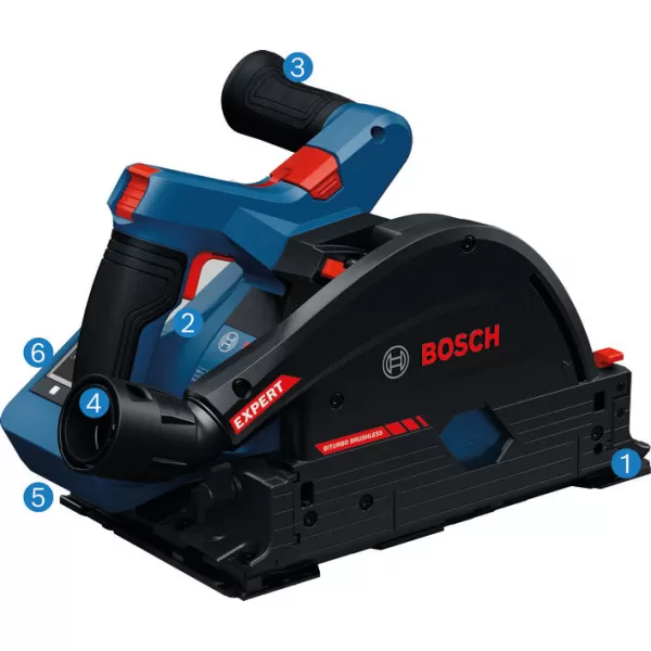 Aku ponorná pila BITURBO Bosch EXKT18V-52G EXPERT solo