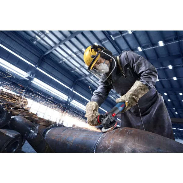 Úhlová bruska Bosch EXWS20-150SB EXPERT + matice SDS