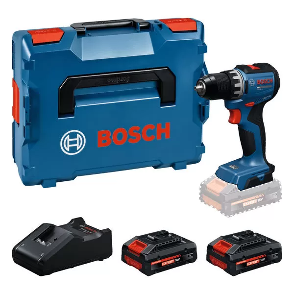 Aku vrtačka Bosch GSR 18V-52 Professional, 2x4,0Ah EXPERT, L-Boxx 136 06019S002C