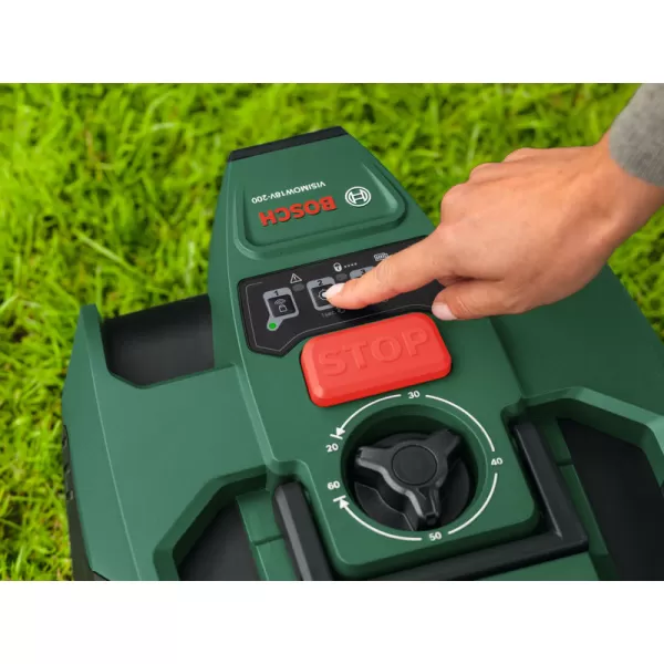 Robotická sekačka na trávu Bosch VISIMOW 18V-200, 06018E1101, solo