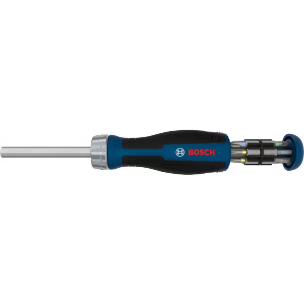 Ráčnový šroubovák na bity se zásobníkem, 12 bitů Bosch Line