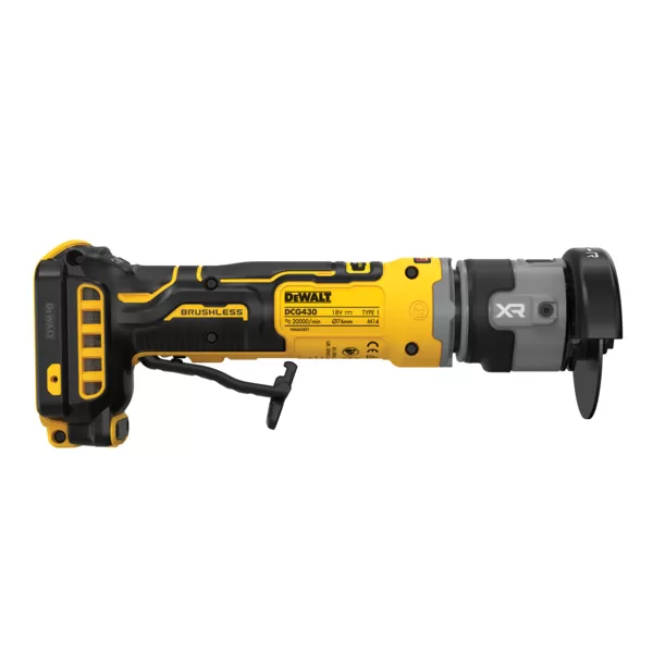 Aku přímá řezačka Dewalt DCG430N