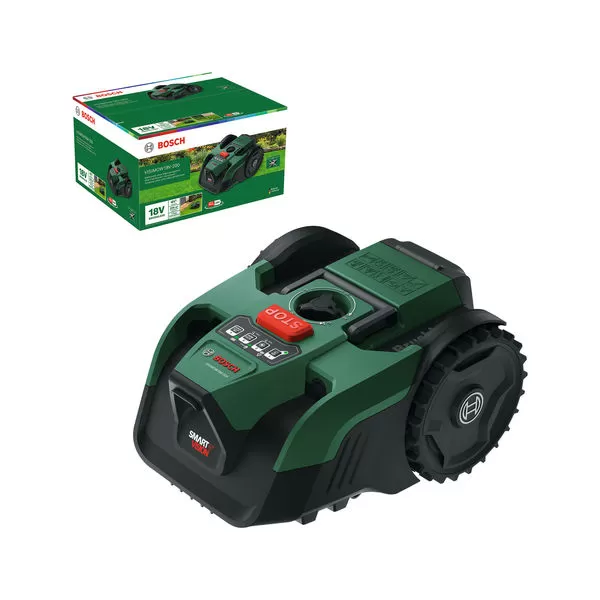 Robotická sekačka na trávu Bosch VISIMOW 18V-200, 06018E1100, 1x5,0Ah