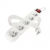 Kabel prodlužovací 5 zásuvky 7m EMOS P1517 s vypánačem PVC, 230V 1 mm2