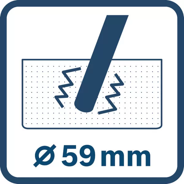 Aku ponorný vibrátor Bosch GDI 59-65D Professional