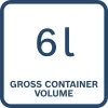 Aku vysavač Bosch GAS 18V-6LS Professional