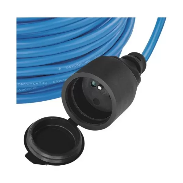 Kabel prodlužovací odolný 10m EMOS P01410W PVC 230V, modrý 1,5mm2