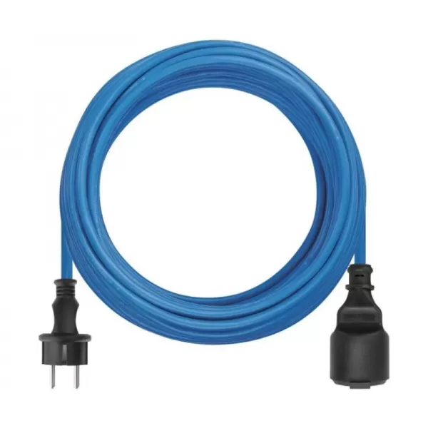 Kabel prodlužovací odolný 20m EMOS P01420W PVC 230V, modrý 1,5mm2
