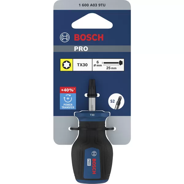 Šroubovák krátký torx TX30 × 25 mm TORX® Bosch PRO