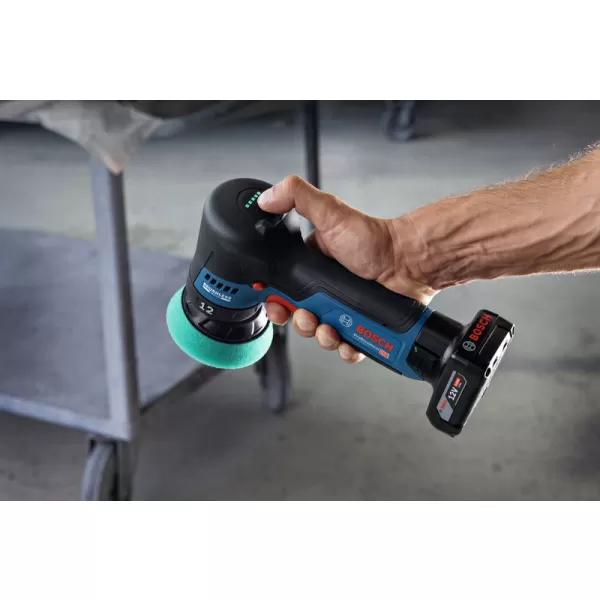 Aku excentrická leštička Bosch GPX 12V-77 Professional (solo)