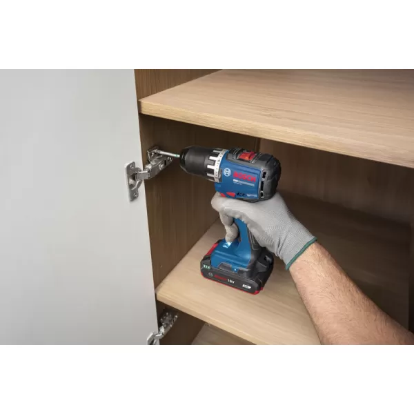 Aku vrtačka Bosch GSR 18V-52 Professional, 2x2,0Ah, L-Case 06019S0025