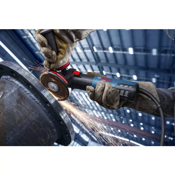 Úhlová bruska Bosch EXWS20-150SB EXPERT + matice SDS