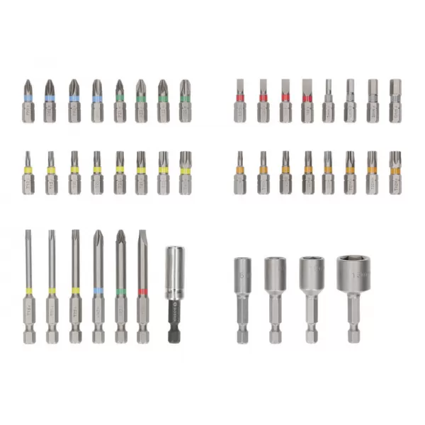 Sada bitů Bosch Extra Hard, 43 ks