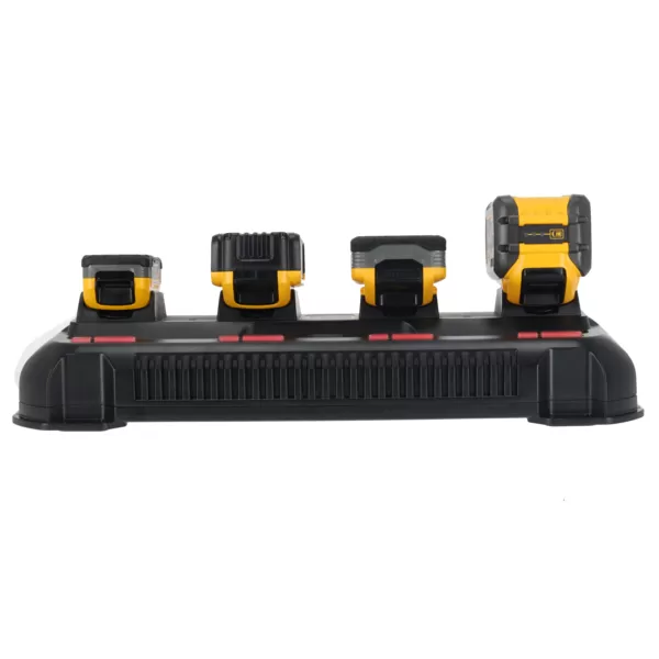 Nabíječka DeWalt DCB1404 se 4 porty, nabíjecí proud 4 Ah