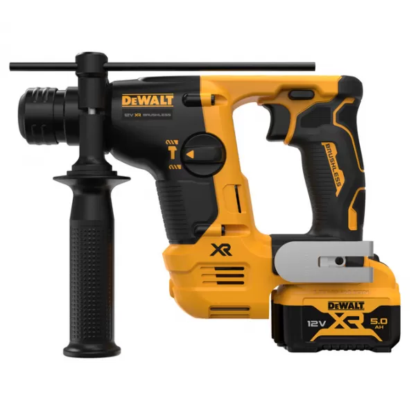 Aku kladivo DeWalt DCH072P2, 12V, SDSplus, 2x5,0Ah