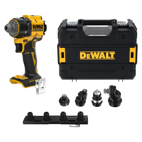 Aku vrtačka DeWalt DCD803NT vícehlavá