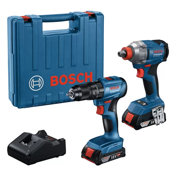 Sada aku nářadí Bosch GDX 18V-285 + GSB 185-LI Professional
