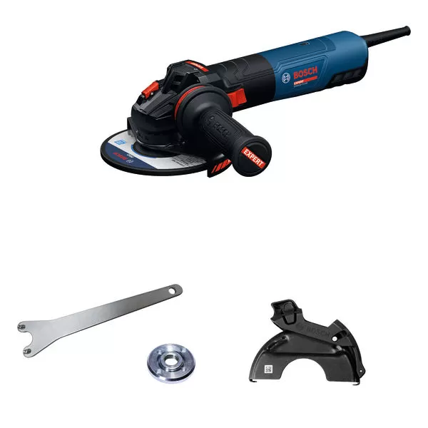 Úhlová bruska Bosch EXWS20-150SB EXPERT + matice SDS