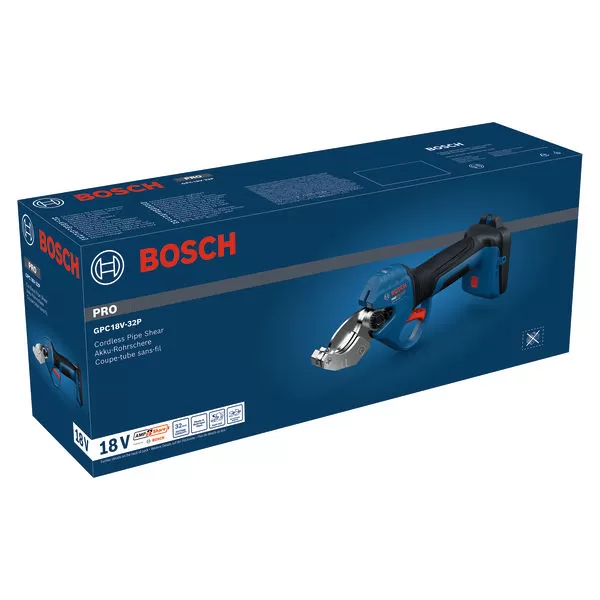 Aku nůžky na plastové trubky Bosch GPC 18V-32P Professional