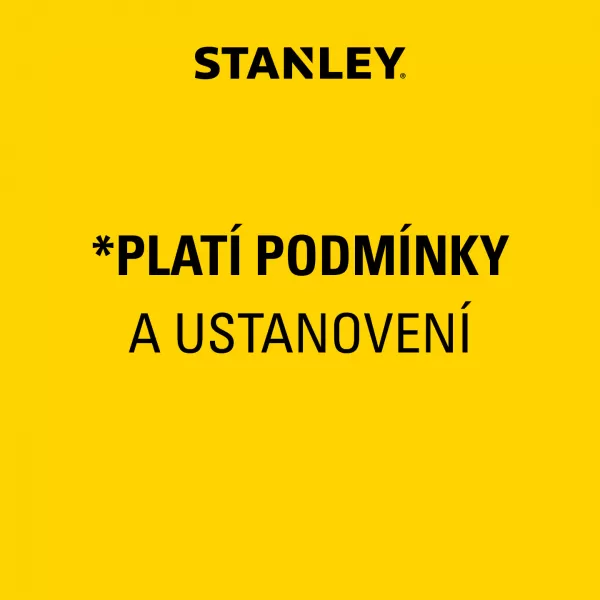 Akumulátor STANLEY - dárek zdarma po registraci u výrobce