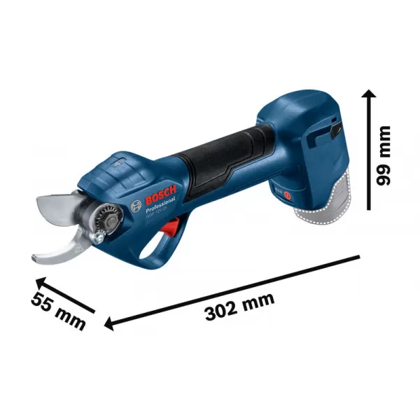 Aku nůžky na větve Bosch GGP 12V-25 Professional 2× GBA 12V 3.0 Ah